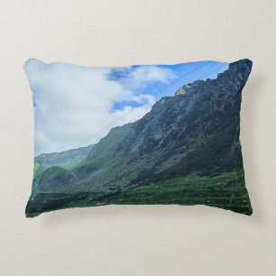 Transfagarasan Mountain Road - Romania Accent Pillow