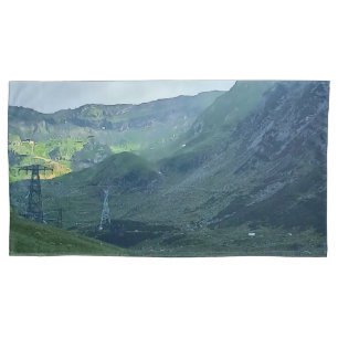 Transfagarasan Road – Carpathian Mountain Print Pillowcase