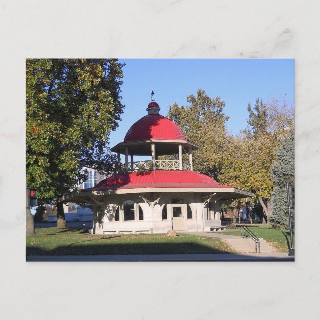 Transfer House, Decatur IL Postcard (Front)