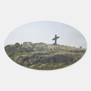 Transfer Oval Sticker