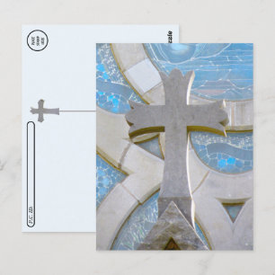 Transfert postal - Carte postale Christian Cross