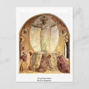 Transfiguration By Fra Angelico Postcard