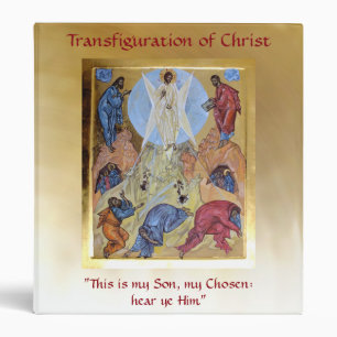 Transfiguration of Christ Binder