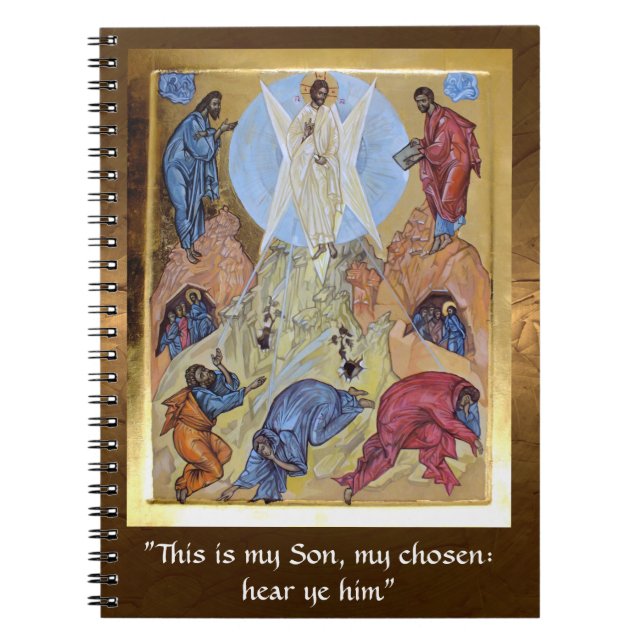 Transfiguration of Christ Notebook (Front)