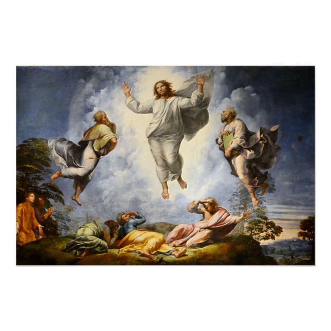 Transfiguration of Christ - Raphaello Sanzio 1520 Poster (Front)