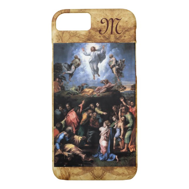 TRANSFIGURATION OF JESUS monogram Case-Mate iPhone Case (Back)