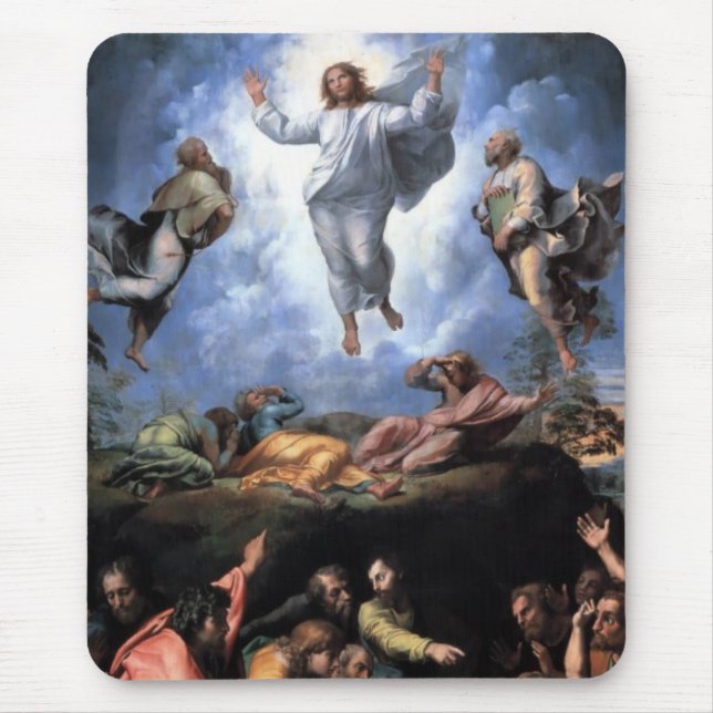 TRANSFIGURATION OF JESUS MOUSE PAD (Front)