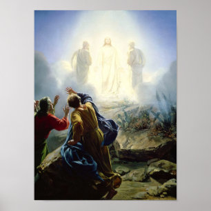 Transfiguration of Jesus, Religious Poster