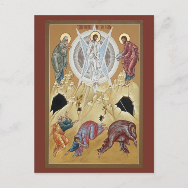 Transfiguration of the Lord Prayer Card (Front)