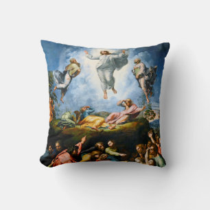 Transfiguration, Raphael Throw Pillow