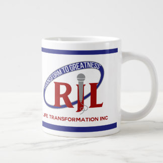 TRANSFORM TO GREATNESS RJL LOGO LARGE COFFEE MUG