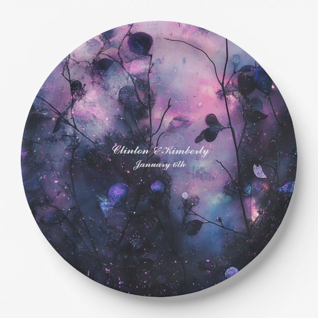 Transform Wedding & Party Custom Paper Plates (Front)
