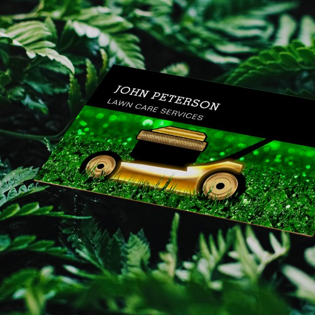 Transform Your Green Spaces with Lawn Care Gardeni Business Card (Creator Uploaded)