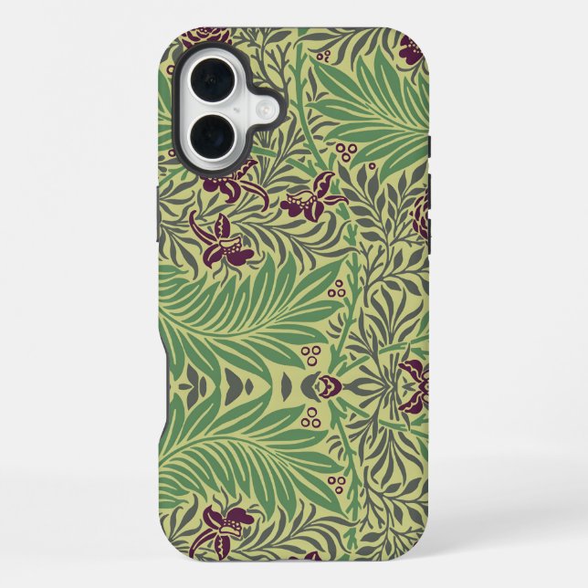 Transform Your Space with Seamless Floral Patterns iPhone Case (Back)