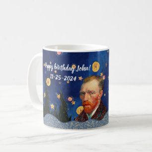 Transform Your Space with Van Gogh's Starry Night  Coffee Mug