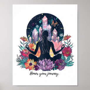 Transform Your Space With Yoga And Meditation Insp Poster