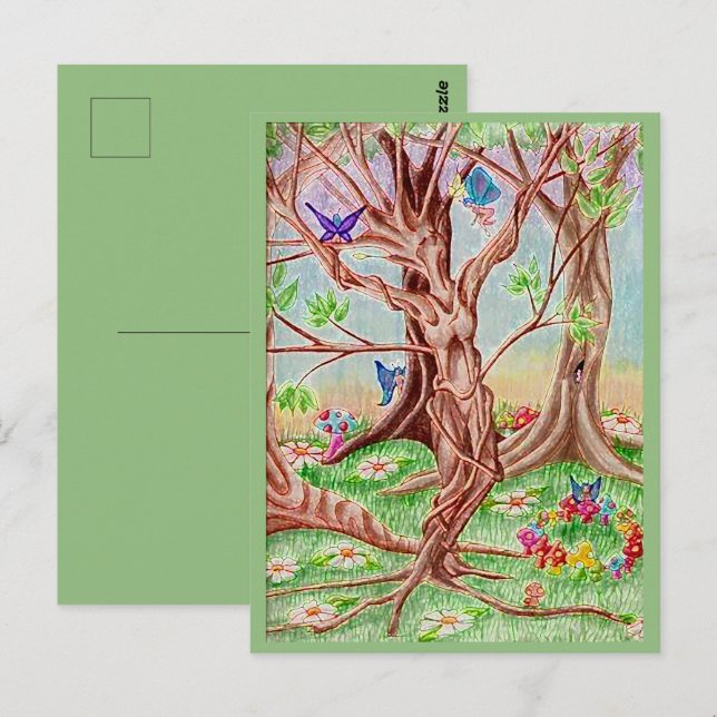 "Transformation" Artwork Postcard (Front/Back)