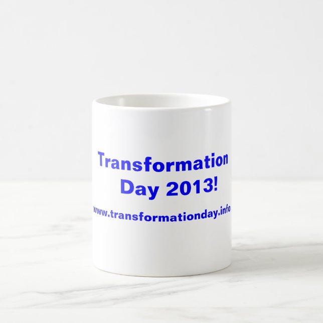 Transformation Day 2013! Mug (Center)