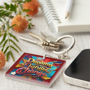 "Transformative Ideas" Keychain