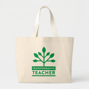 Transformative Teacher Jumbo Tote