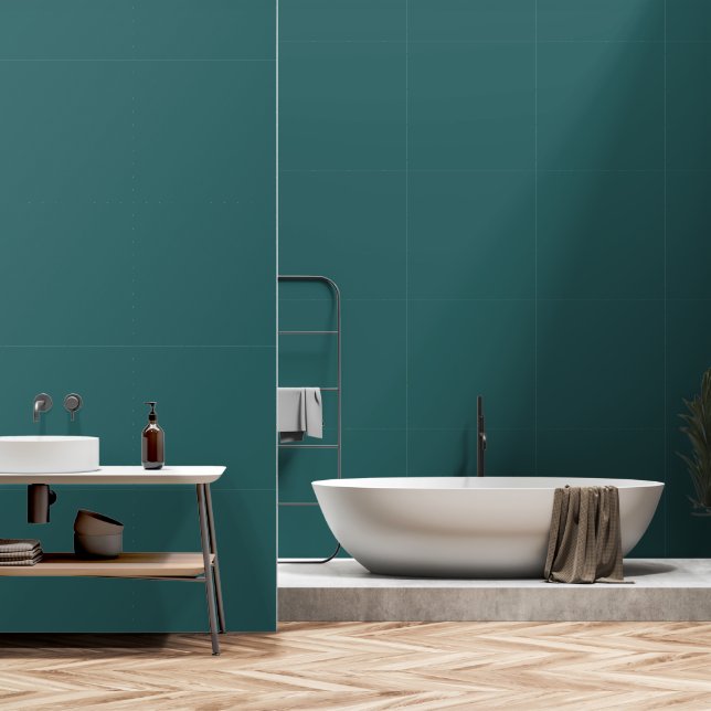 Transformative Teal  Wallpaper (Bathroom)
