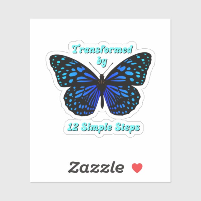 Transformed by 12 Simple Steps, AA, NA, Al-Anon  (Sheet)