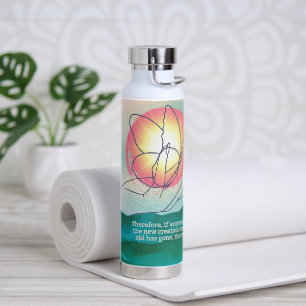 Transformed by Grace The New Creation Christian Water Bottle