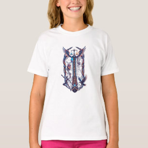 Transformer" Futuristic Cybernetic Graphic tshart T-Shirt