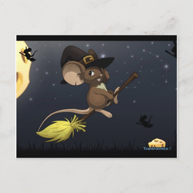 Transformice Halloween Postcard (Front)