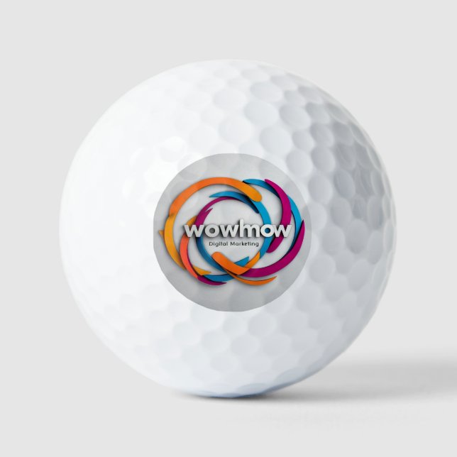 "Transforming Businesses" Golf Balls (Front)