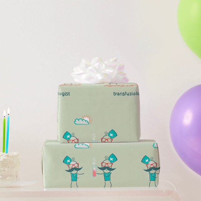 Transfusiologist Wrapping Paper (Creator Uploaded)