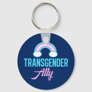 Transgender Ally Keychain