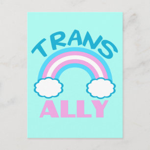Transgender Ally Postcard