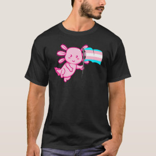 Transgender Axolotl Trans Lgbt Lgbtq T-Shirt
