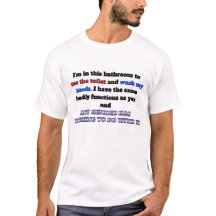 Transgender Bathroom Protest Tee