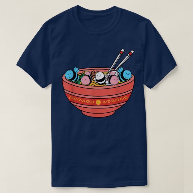 transgender bees ramen transgender bees ramen  T-Shirt (Design Front)