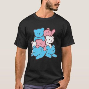 Transgender Equality Bear Love Trans Pride LGBT Co T-Shirt