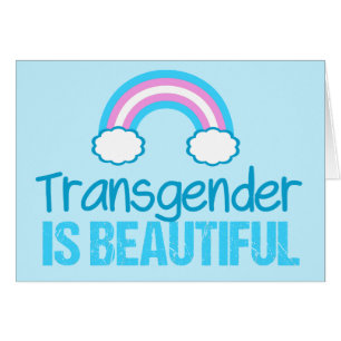 Transgender est une belle carte de voeux