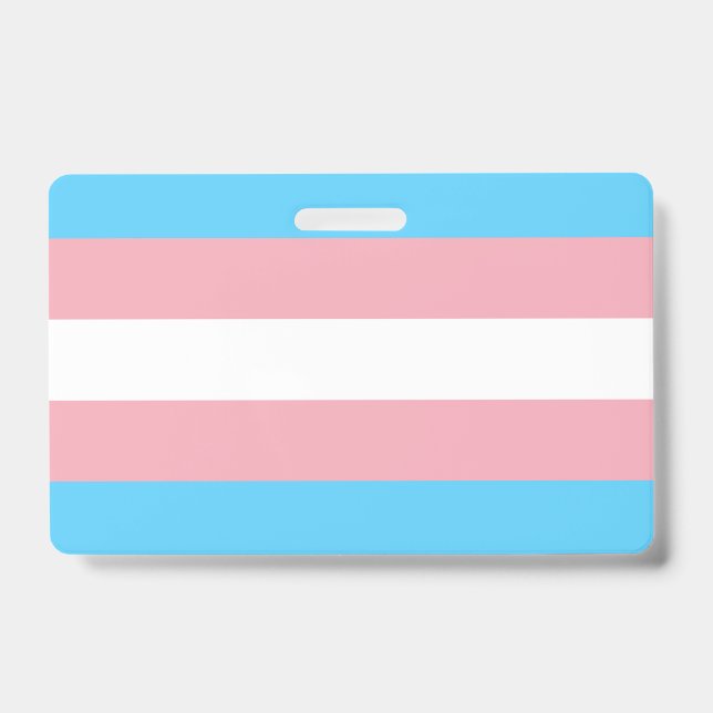 Transgender Flag Badge (Front)