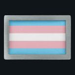 Transgender Flag Belt Buckle<br><div class="desc">Here you will find a unique collection of modern,  cool and funny Transgender Pride motifs. Browse through our variety and find your favorite part now!</div>
