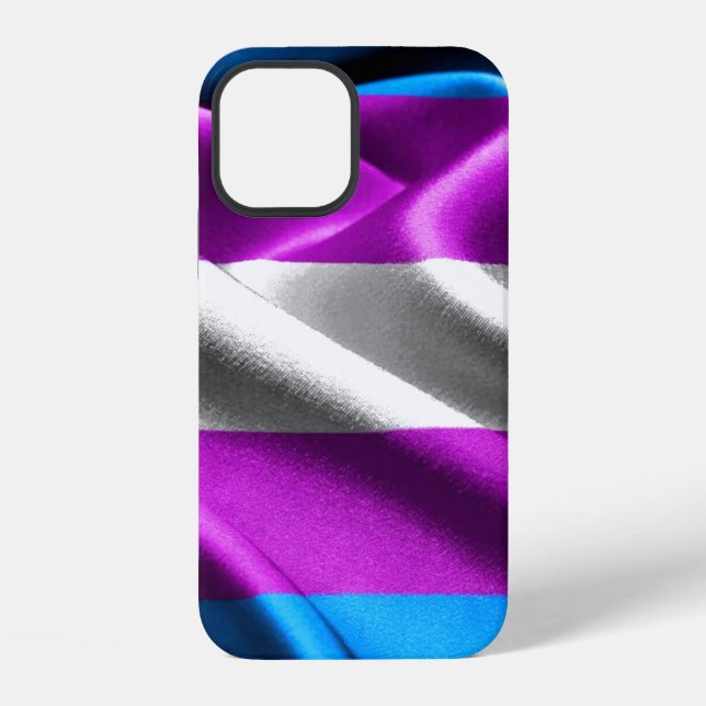 Transgender Flag iPhone Case (Back)
