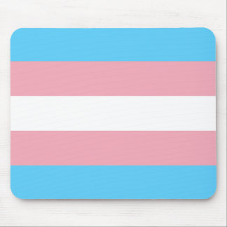 Transgender Flag Mouse Pad