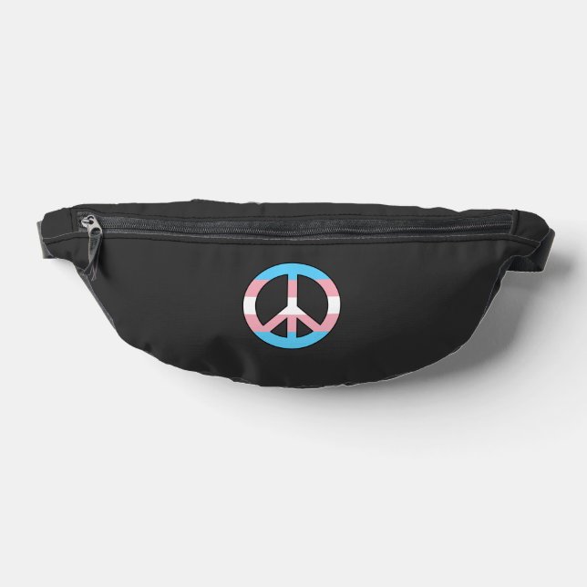 Transgender flag peace sign  (Poser)