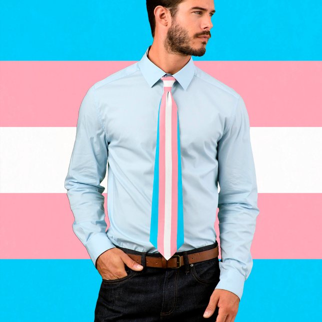 Transgender Flag & Pride community business ties (Creator Uploaded)