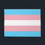 Transgender Flag & Pride community house mat /LGBT<br><div class="desc">Doormat / House Mats: Transgender Flag & Pride community symbol representing transgender individuals and the transgender community.</div>