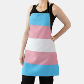 Transgender flag trans pride LGBT symbol gay homos Apron (Insitu)