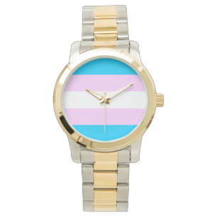Transgender flag watch