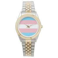 Transgender flag watch