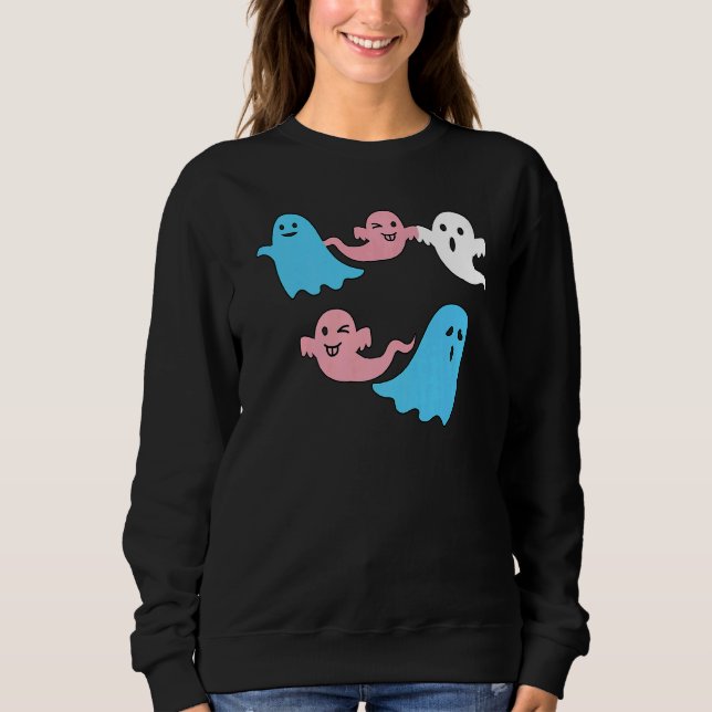 Transgender Ghosts Transgender   Sweatshirt (Front)