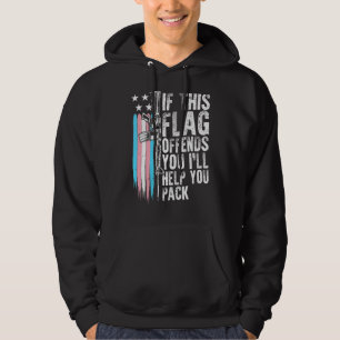 Transgender If This Flag Offends You Ar 15 Gun Rig Hoodie